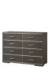 ACME Escher Dresser, Gray Oak 27655