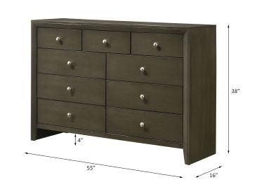 ACME Ilana Dresser, Gray Finish 28475