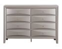 Glory Furniture Marilla G1503-D Dresser , Silver Champagne