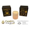 100% Soy Wax Candle in Pink Marble Ceramic Jar 15oz 60+ Hour