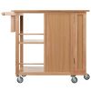 Douglas Utility Kitchen Cart; Natural