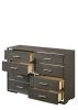 ACME Escher Dresser, Gray Oak 27655