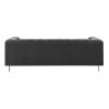 Charlene - Velvet Button Tufted Sofa - Gray