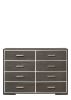 ACME Escher Dresser, Gray Oak 27655